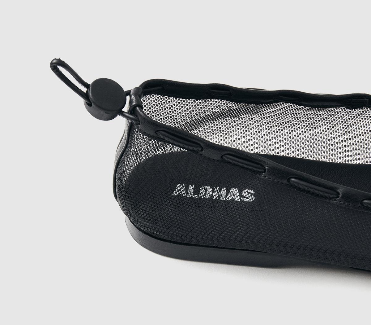 ALOHAS Gill Mesh Ballet Pumps ALOHAS Gill Mesh Ballet Pumps Black