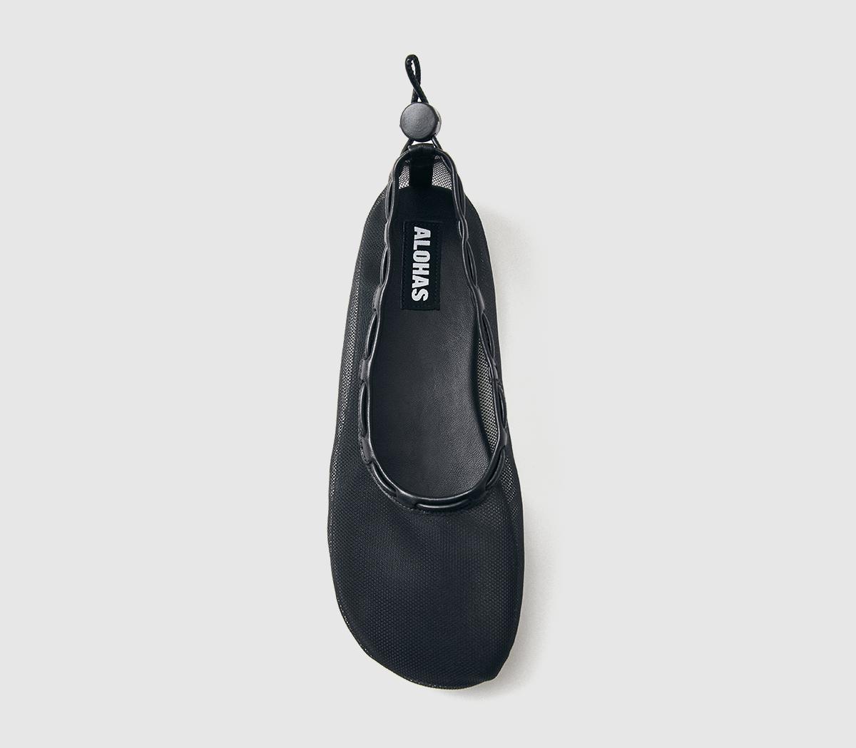 ALOHAS Gill Mesh Ballet Pumps ALOHAS Gill Mesh Ballet Pumps Black