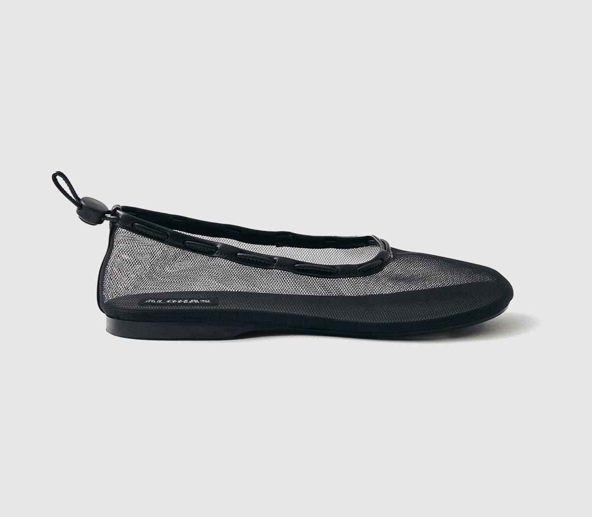 ALOHASGill Mesh Ballet Pumps ALOHASGill Mesh Ballet PumpsBlack