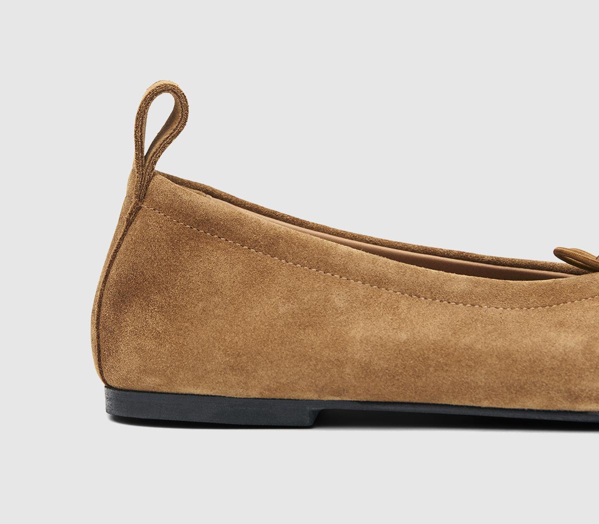 ALOHASRosalind Ballet PumpsTan Suede