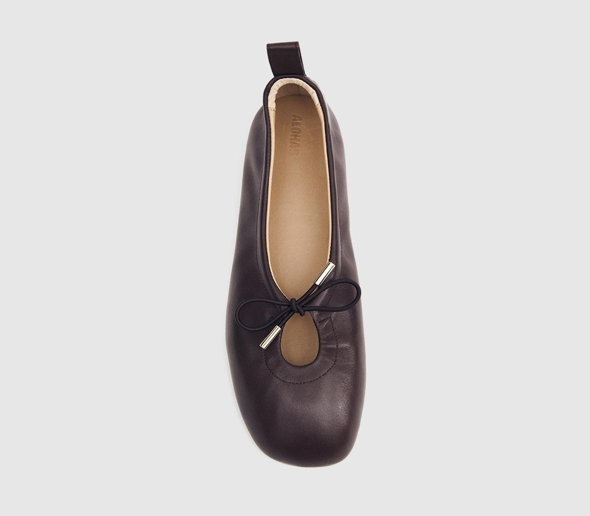 ALOHAS Rosalind Ballet Pumps ALOHAS Rosalind Ballet Pumps Brown