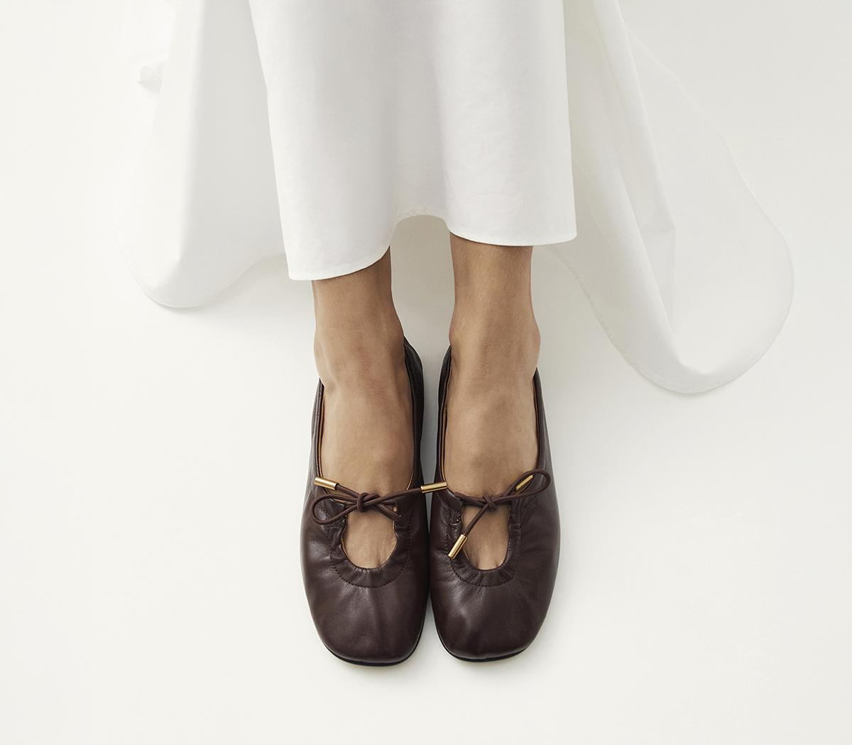 ALOHAS Rosalind Ballet Pumps ALOHAS Rosalind Ballet Pumps Brown