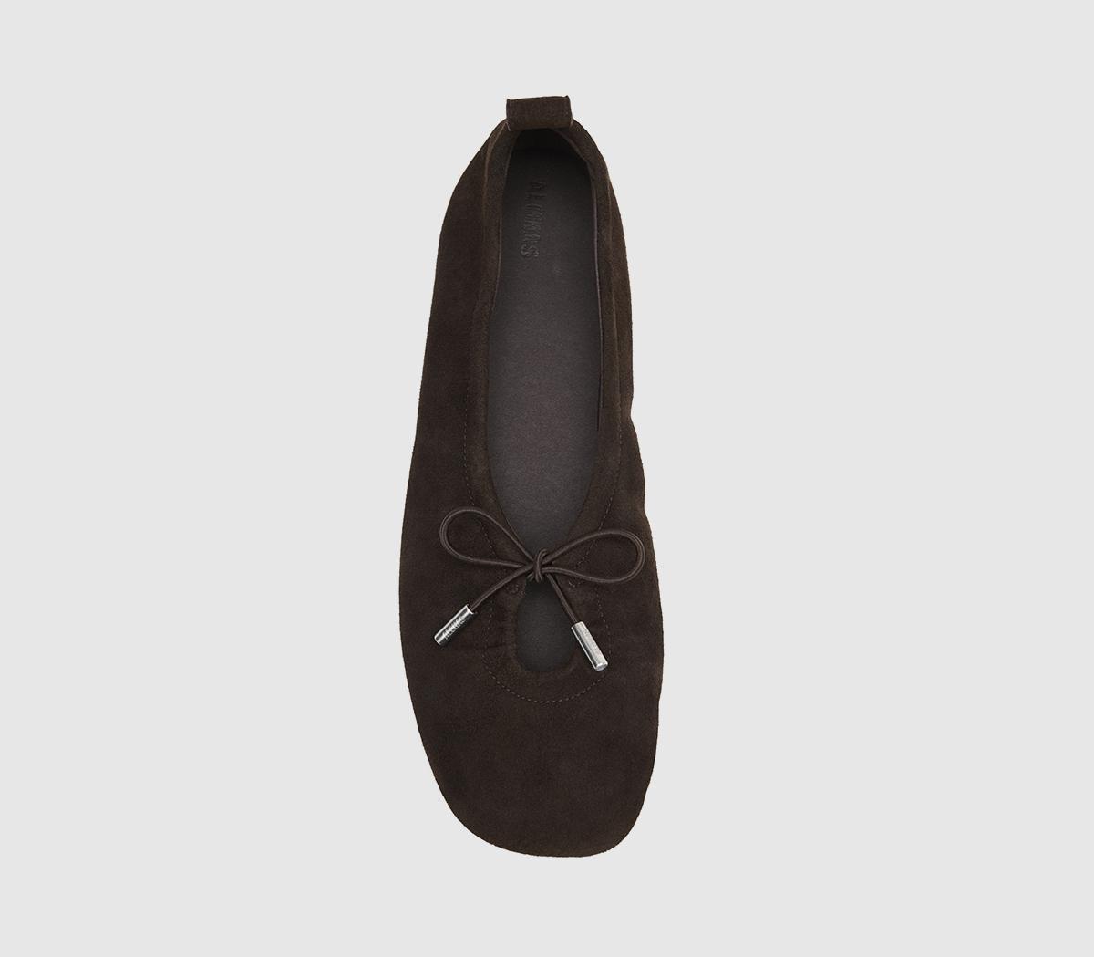 ALOHASRosalind Ballet PumpsBrown Suede