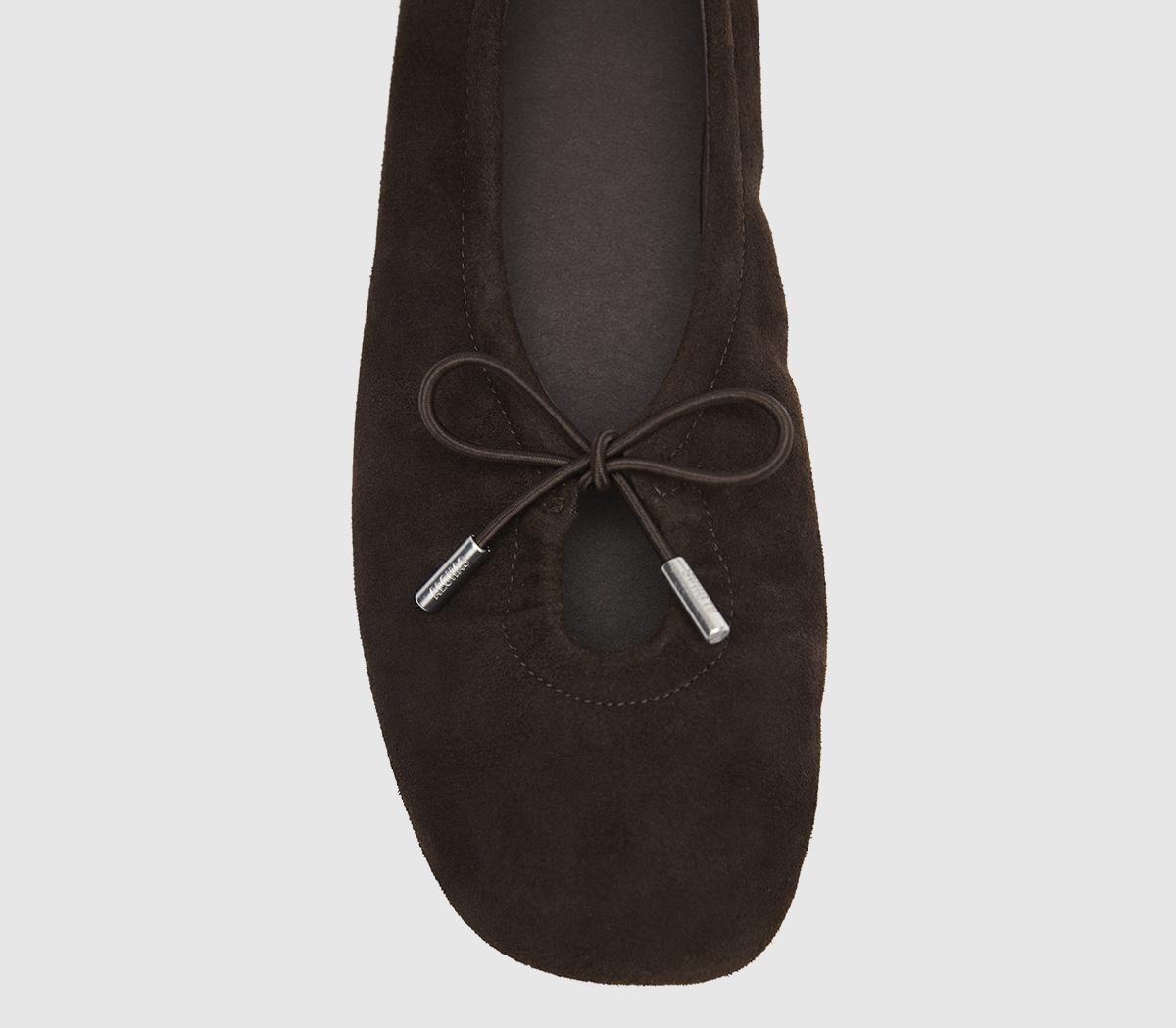 ALOHASRosalind Ballet PumpsBrown Suede