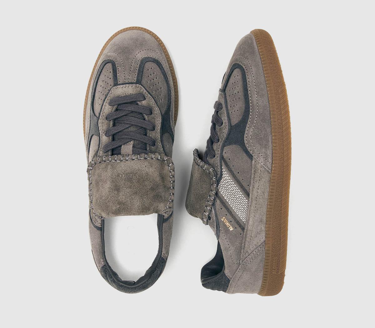 ALOHASTB490 Club SneakersDark Grey Suede