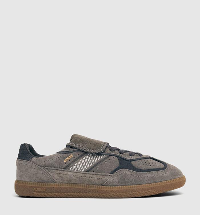 ALOHAS TB490 Club Sneakers Dark Grey Suede