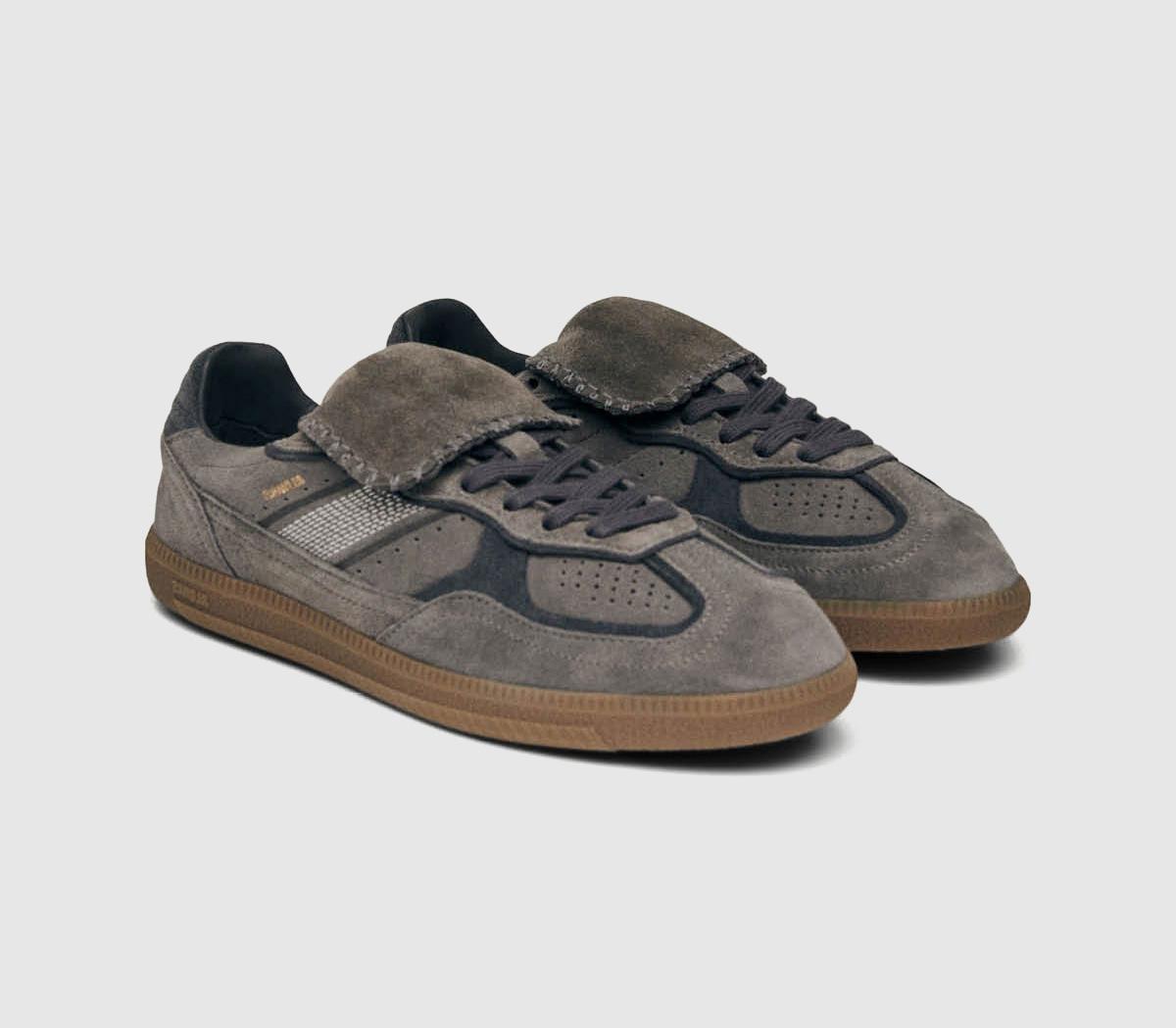 ALOHASTB490 Club SneakersDark Grey Suede