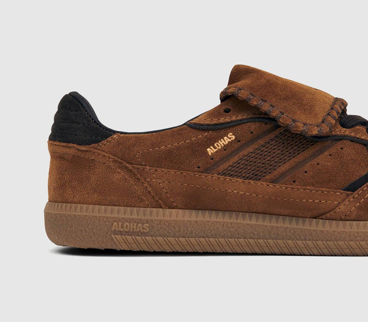 ALOHASTB490 Club SneakersBrown Suede