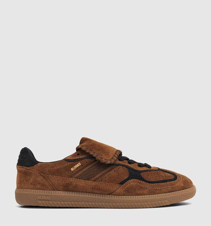 ALOHAS TB490 Club Sneakers Brown Suede