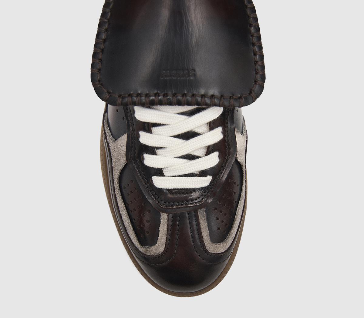 ALOHASTB490 Club SneakersBrushed Dark Chocolate Brown