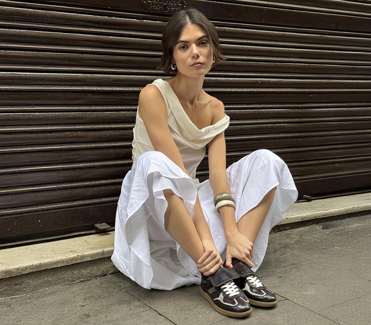 ALOHASTB490 Club SneakersBrushed Dark Chocolate Brown