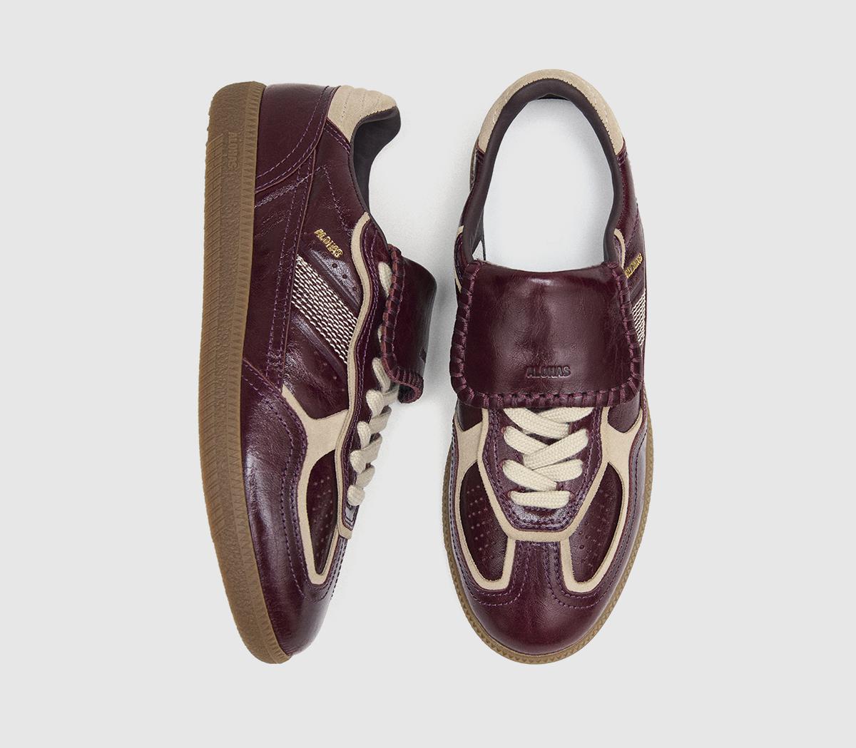 ALOHASTb490 Club SneakersDeep Burgundy Patent