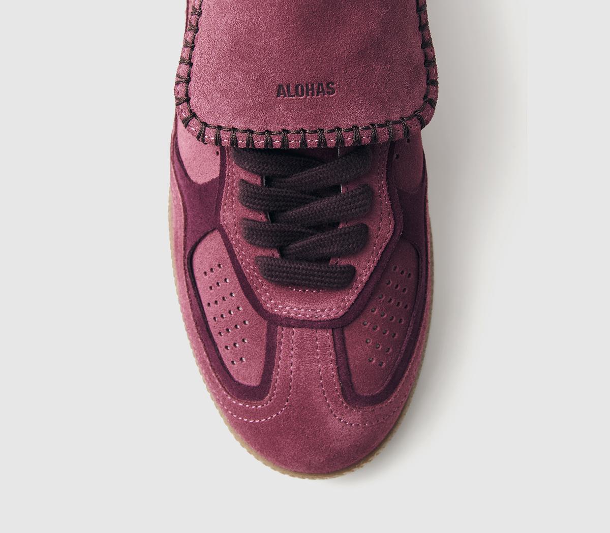 ALOHASTb490 Club SneakersRaspberry Suede