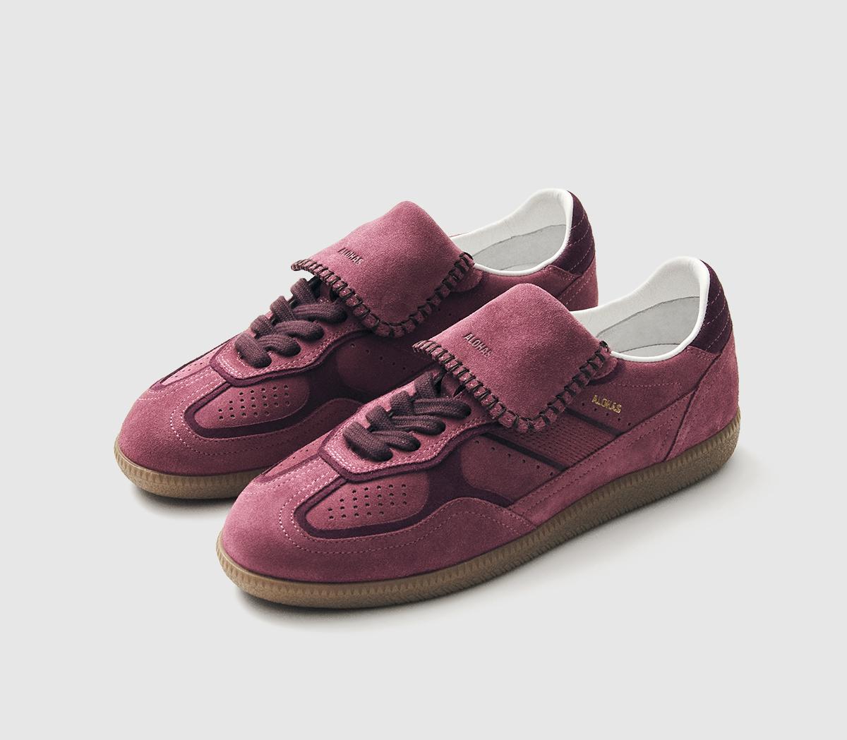 ALOHASTb490 Club SneakersRaspberry Suede