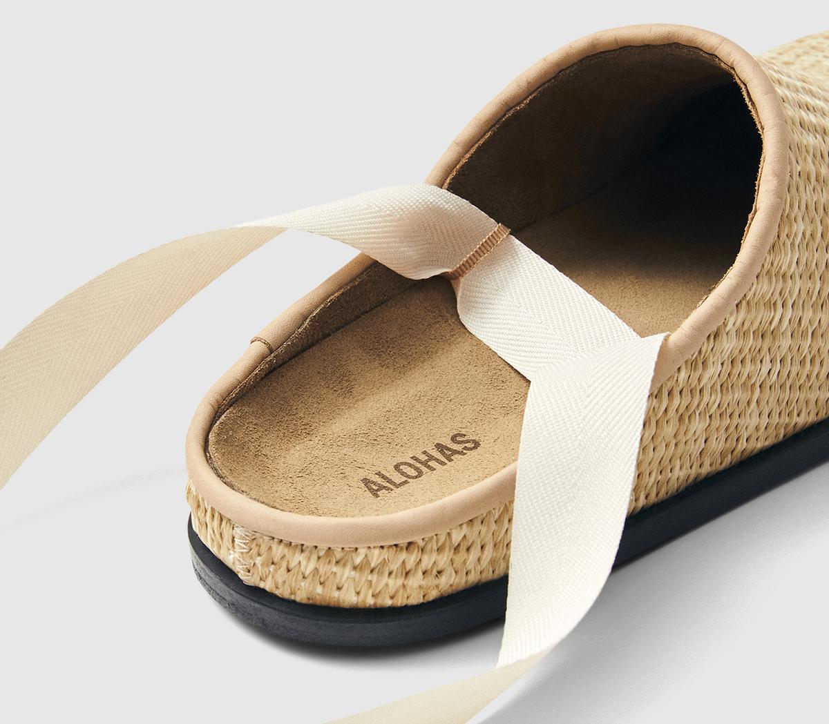 ALOHAS Oliver Woven Mules ALOHAS Oliver Woven Mules Natural