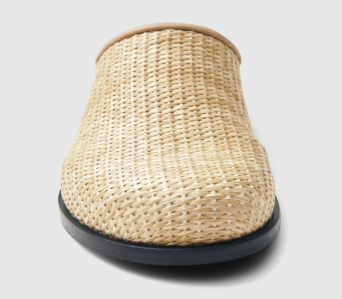 ALOHAS Oliver Woven Mules ALOHAS Oliver Woven Mules Natural
