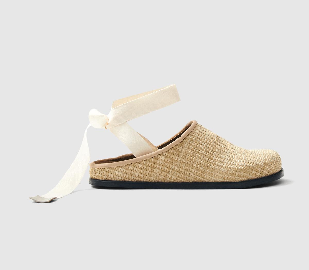 ALOHASOliver Woven Mules ALOHASOliver Woven MulesNatural