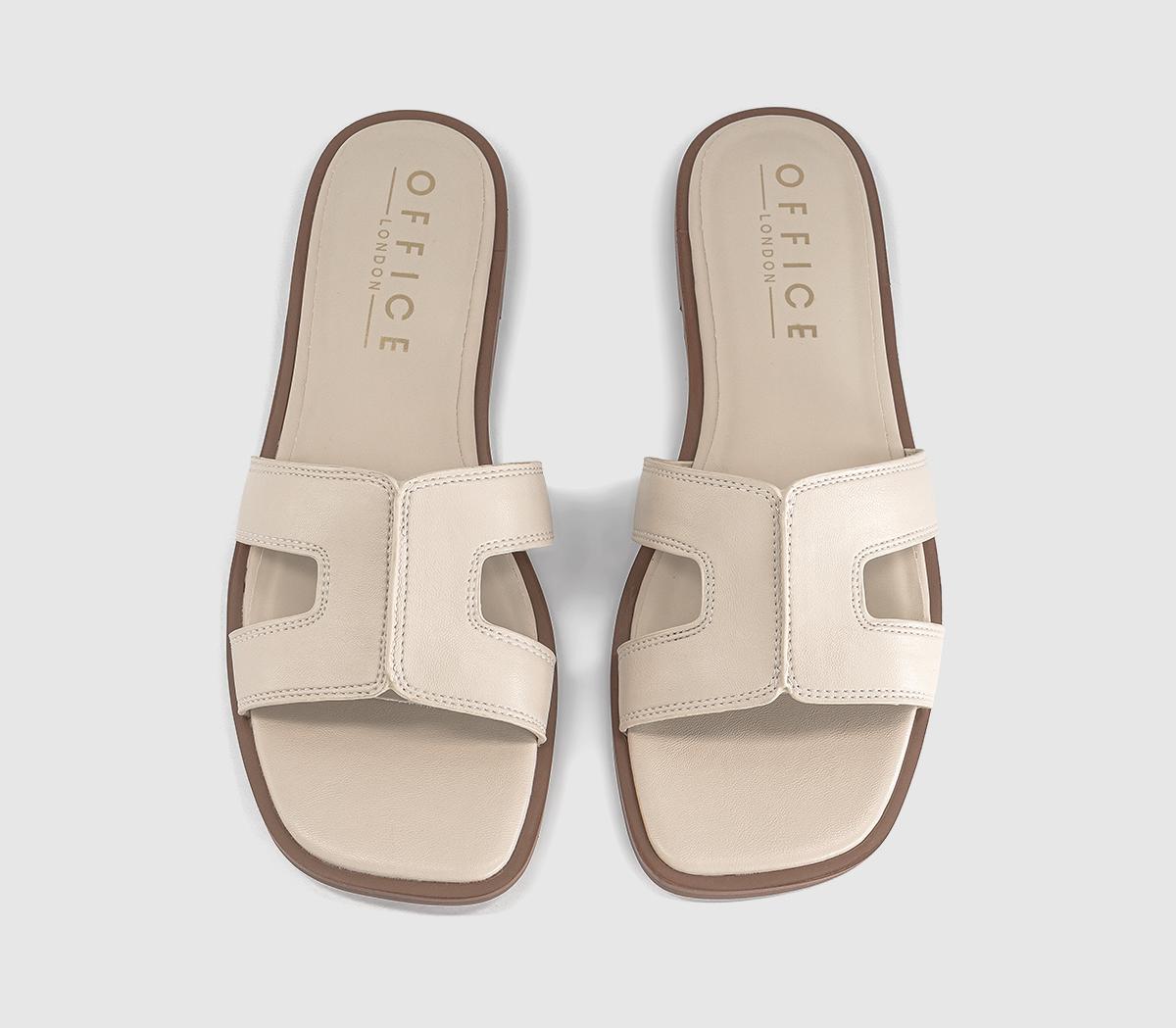 OFFICESlade Cut Out SlidersOff White
