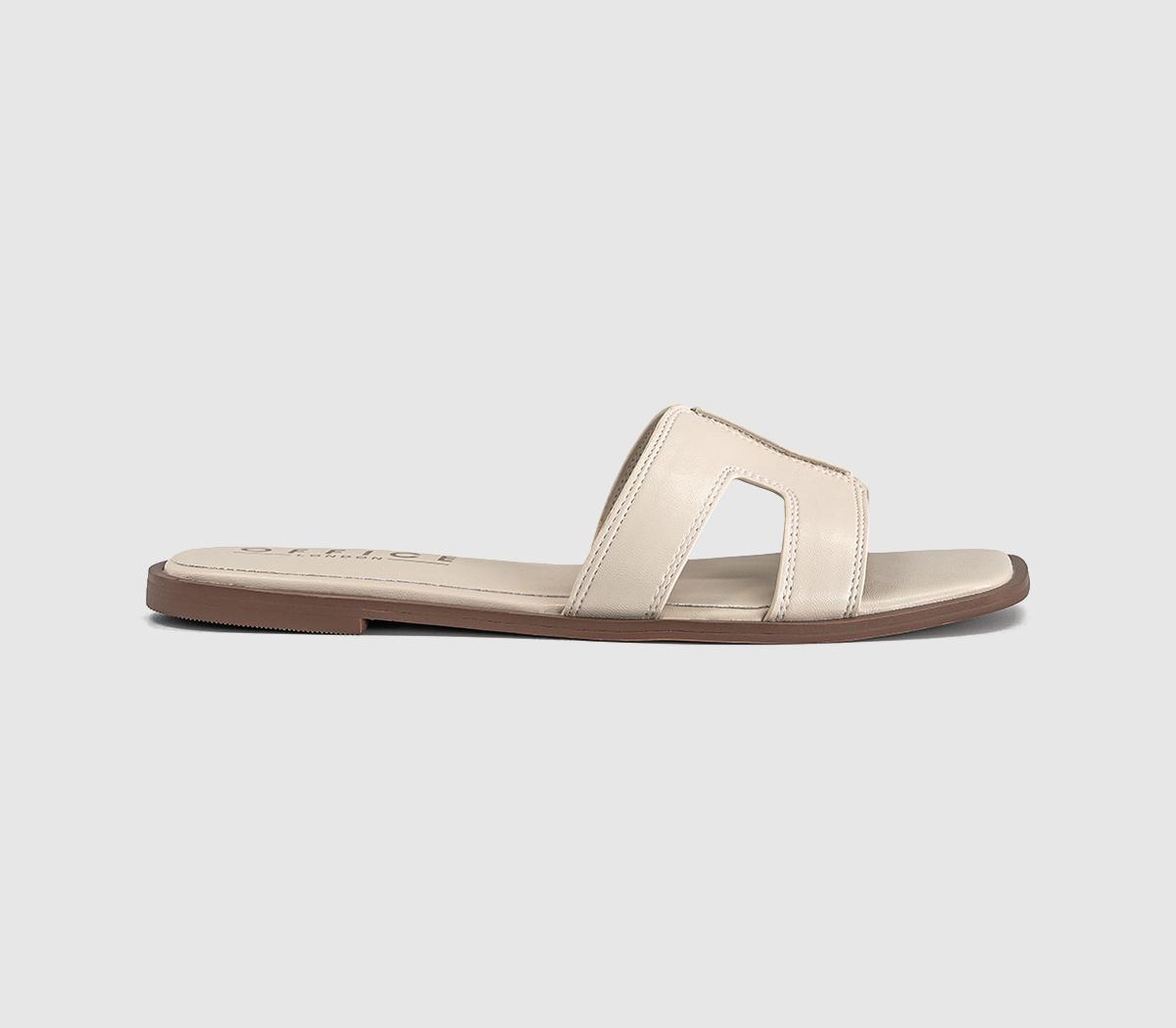 OFFICESlade Cut Out SlidersOff White