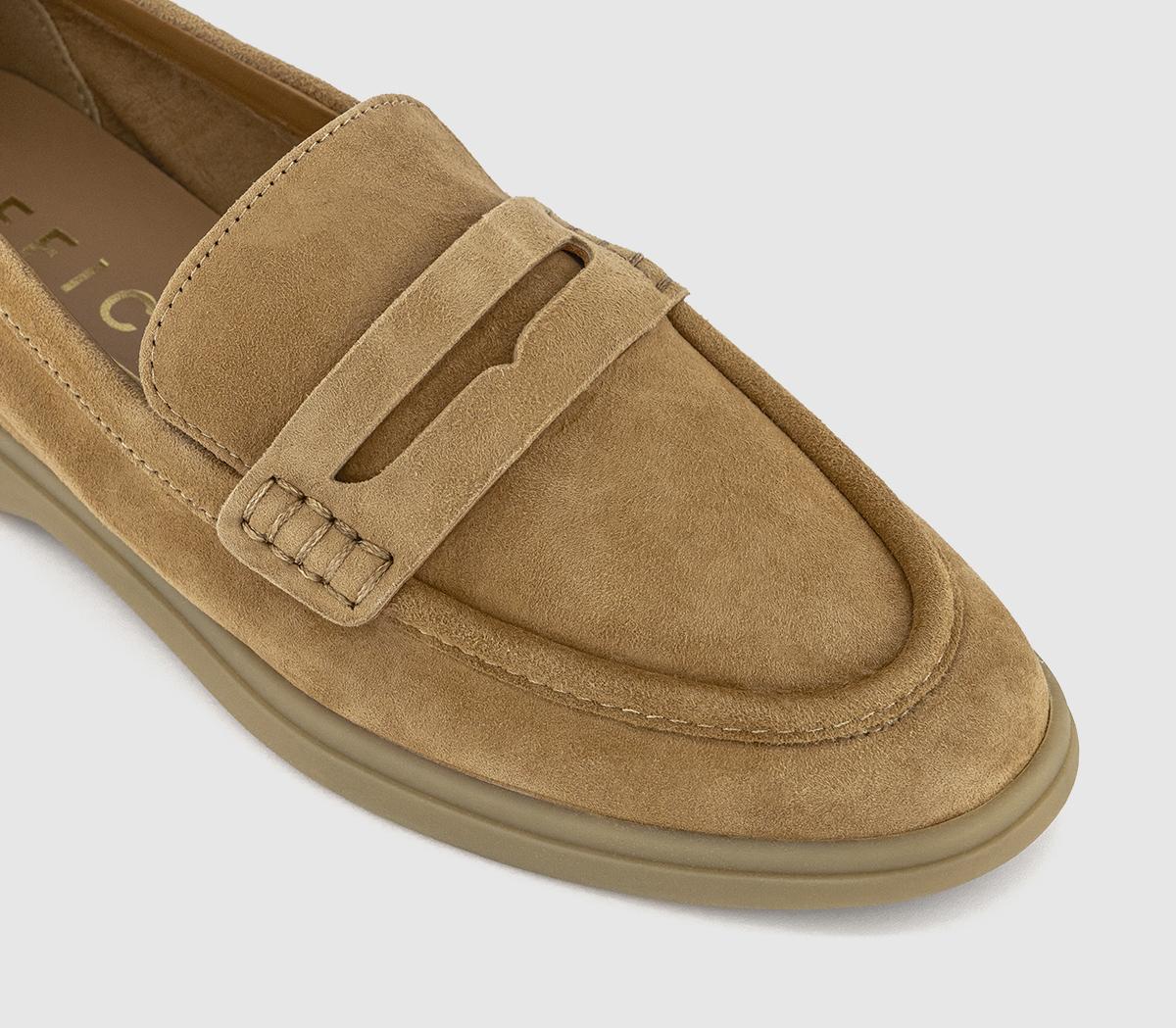 OFFICEFairbanks Gum Sole Loafers OFFICEFairbanks Gum Sole LoafersTan Suede
