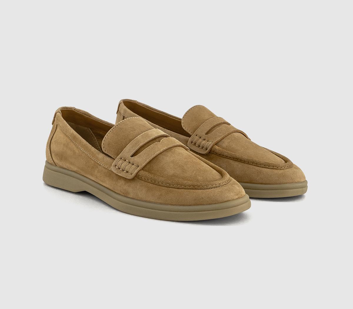 OFFICEFairbanks Gum Sole Loafers OFFICEFairbanks Gum Sole LoafersTan Suede
