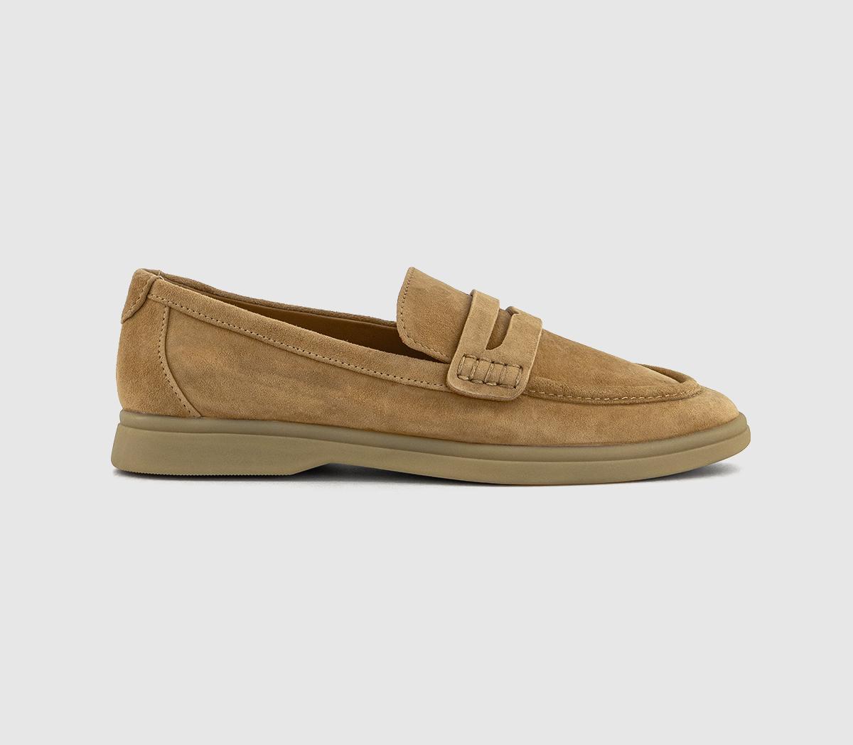 OFFICEFairbanks Gum Sole Loafers OFFICEFairbanks Gum Sole LoafersTan Suede