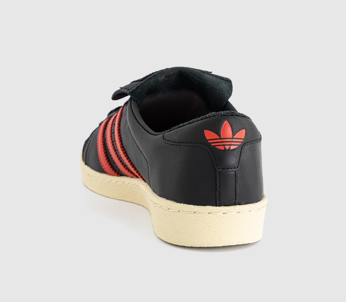 adidasChavarria Jabbar Low TrainersCore Black Core Black Red