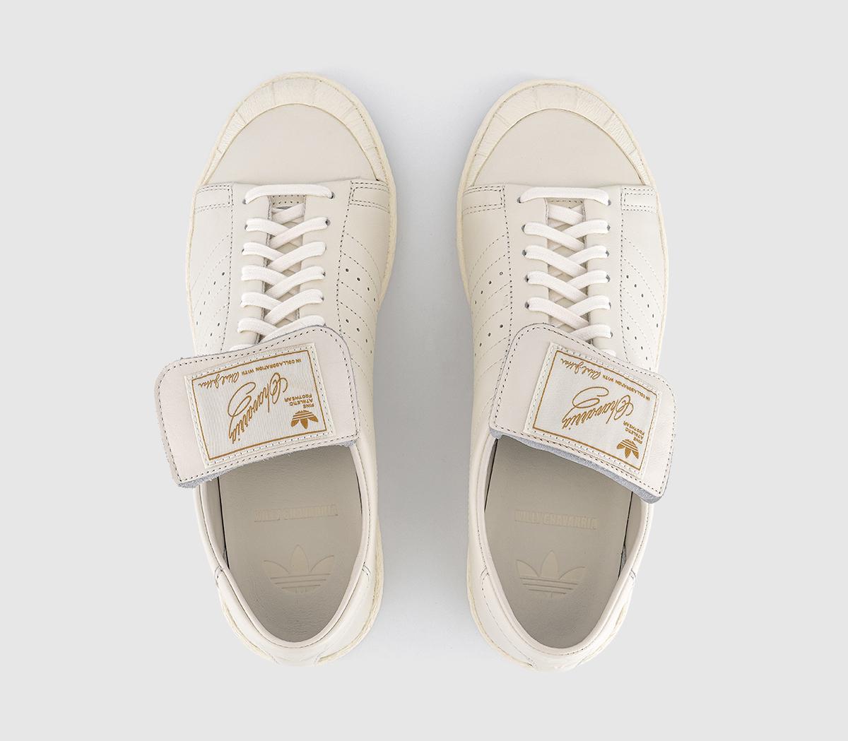 adidasadidas x Chavarria Jabbar Low Trainers Off White Suede