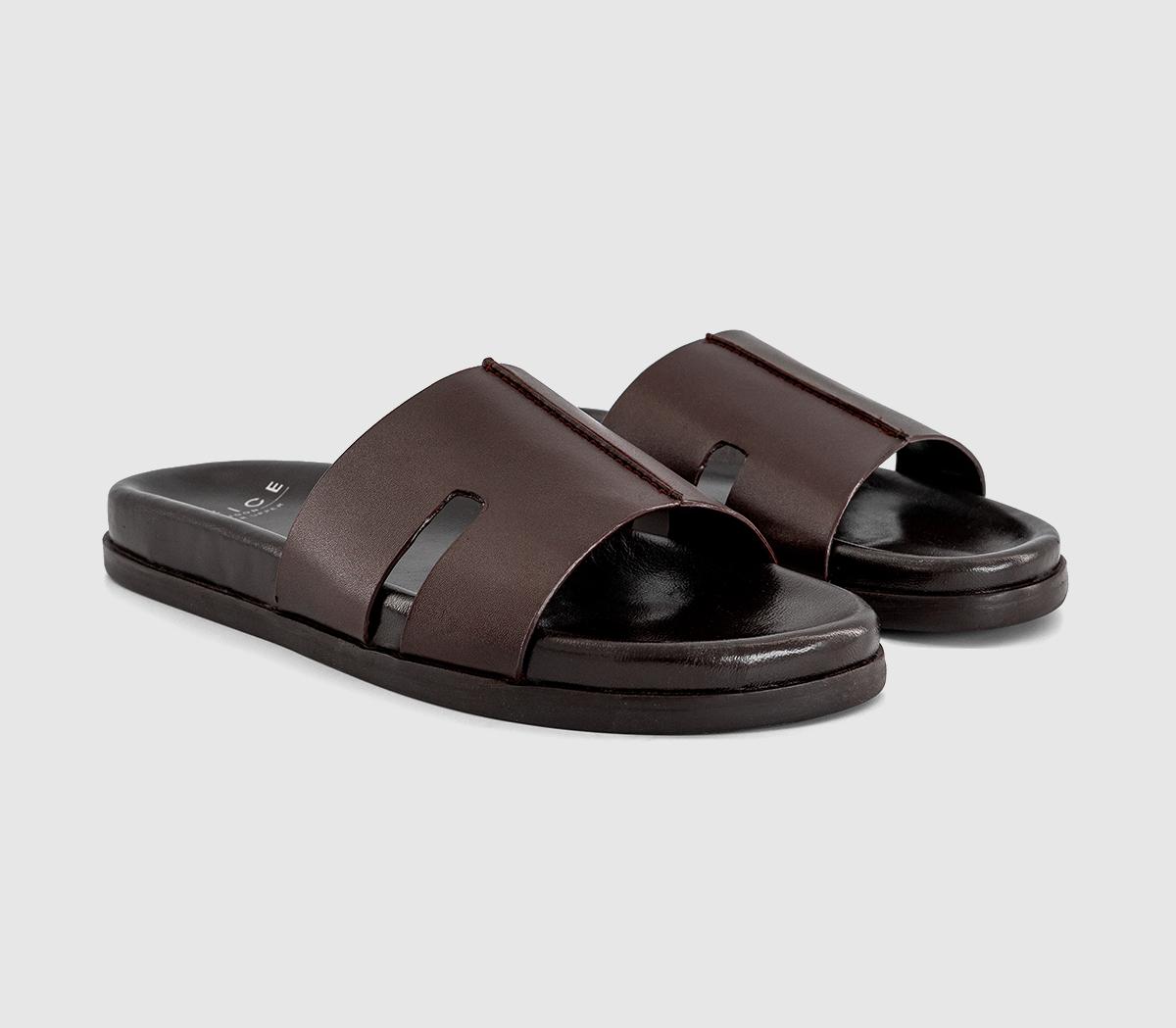 OFFICESebastian Cut Out Sliders OFFICESebastian Cut Out SlidersChocolate Brown