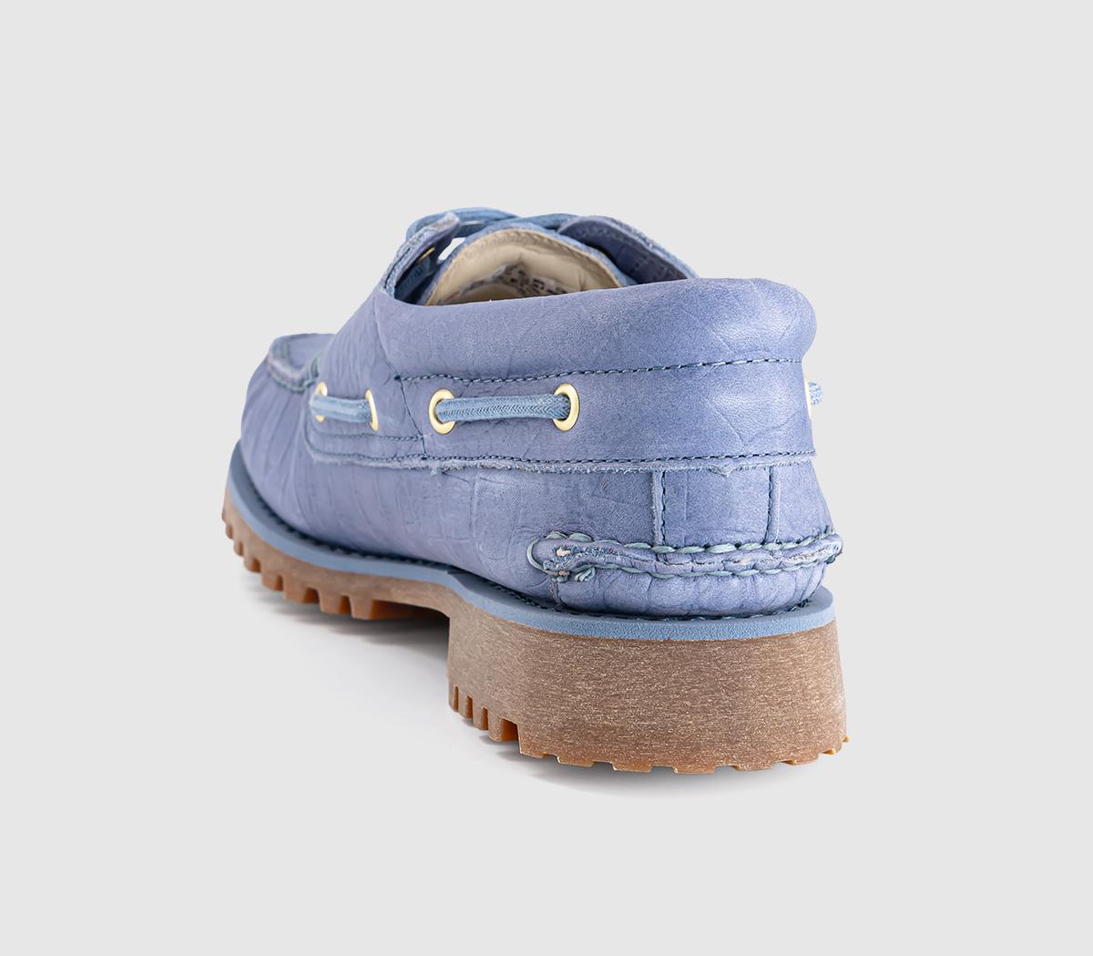 TimberlandTimberland Authentic 3 Eye Lug Boat ShoesCroc Blue