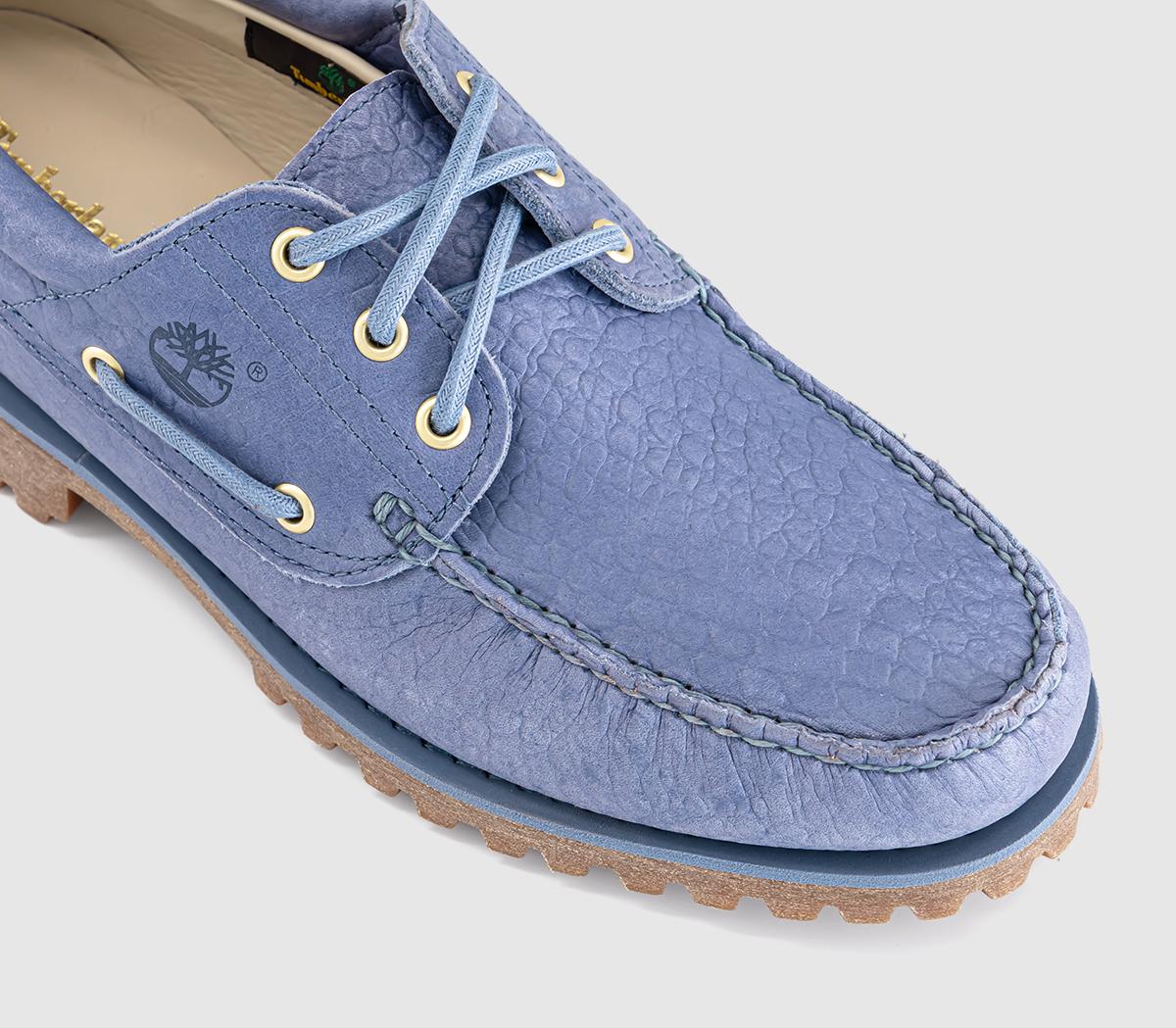 TimberlandTimberland Authentic 3 Eye Lug Boat ShoesCroc Blue
