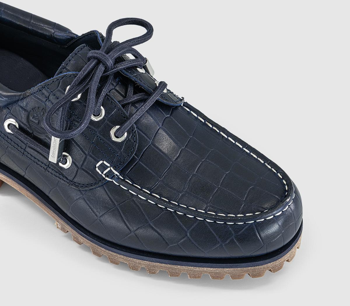 TimberlandTimberland Authentic 3 Eye Lug Boat ShoeJacquemus Navy Croc