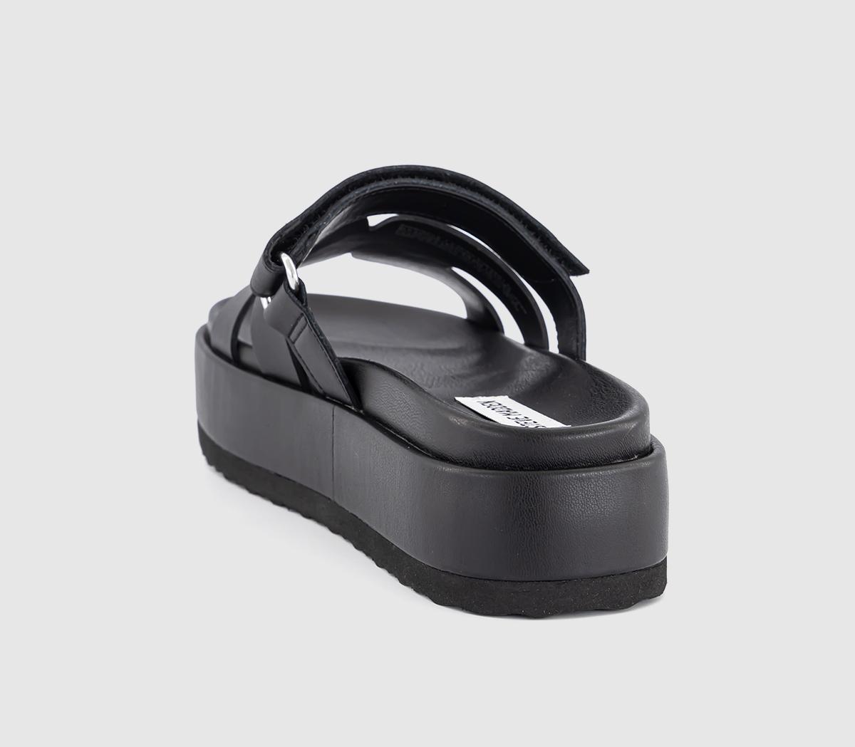 Steve MaddenMissile Platform Sandals Steve MaddenMissile Platform SandalsBlack