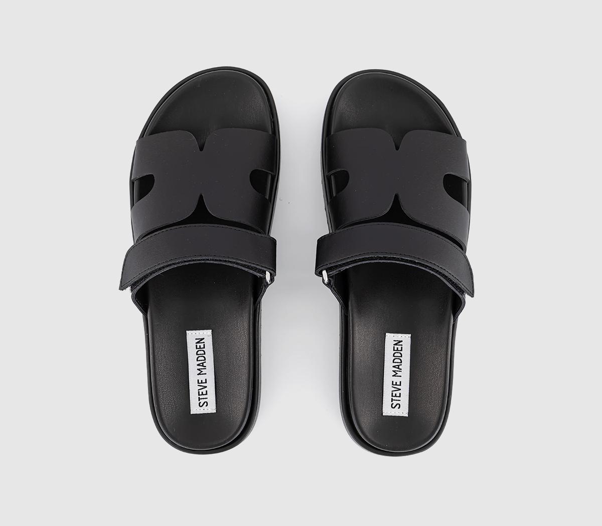 Steve MaddenMissile Platform Sandals Steve MaddenMissile Platform SandalsBlack
