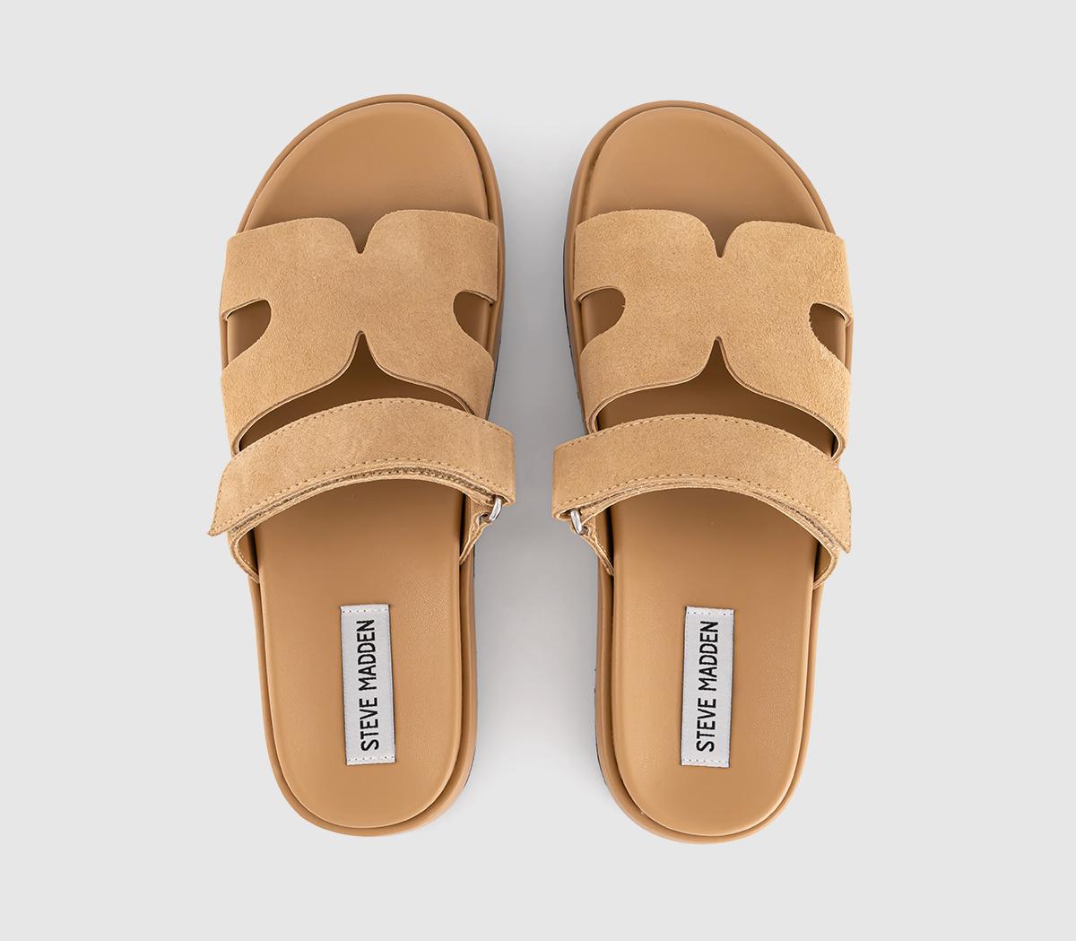 Steve MaddenMissile Platform Sandals Steve MaddenMissile Platform SandalsSand