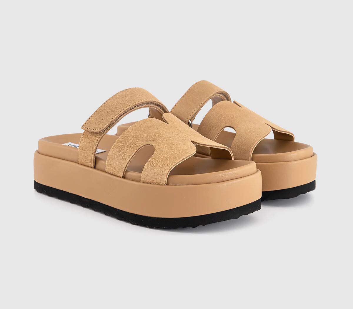 Steve MaddenMissile Platform SandalsSand