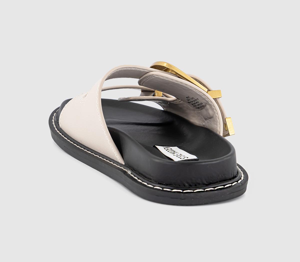 Steve MaddenArch-E Buckle Sandals Steve MaddenArch-E Buckle SandalsBone Leather