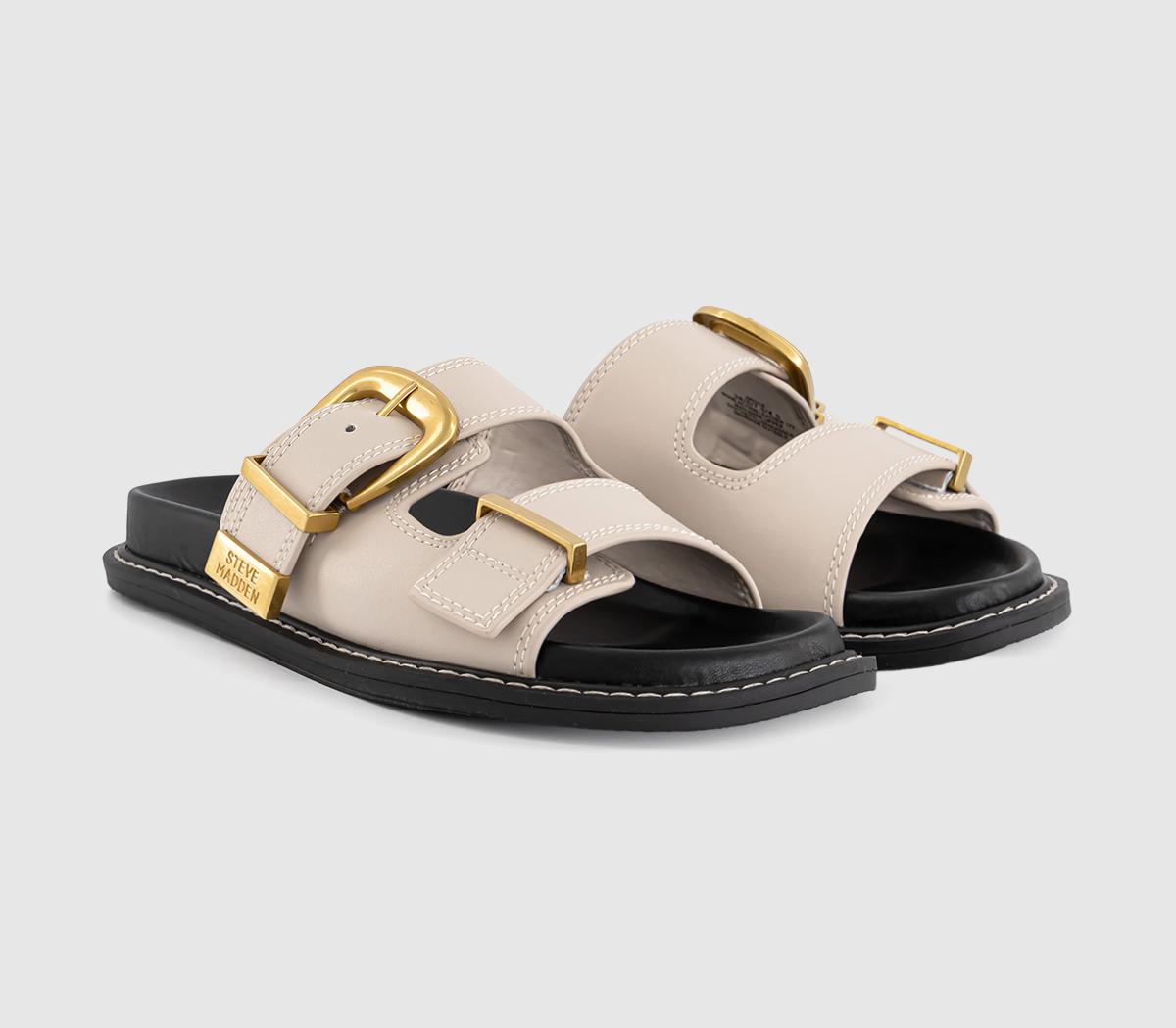 Steve MaddenArch-E Buckle Sandals Steve MaddenArch-E Buckle SandalsBone Leather