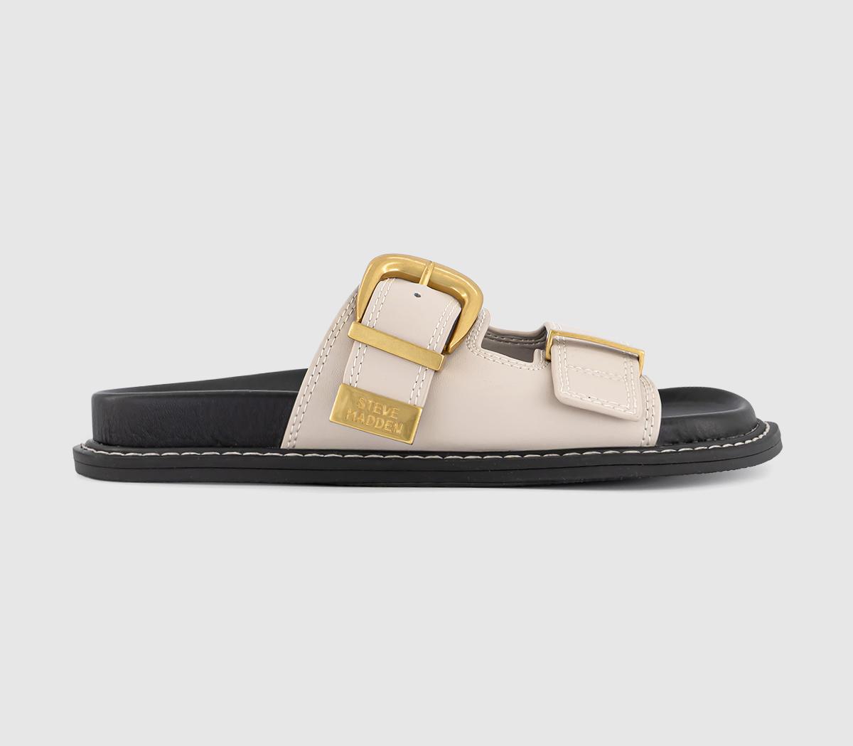 Steve MaddenArch-E Buckle Sandals Steve MaddenArch-E Buckle SandalsBone Leather