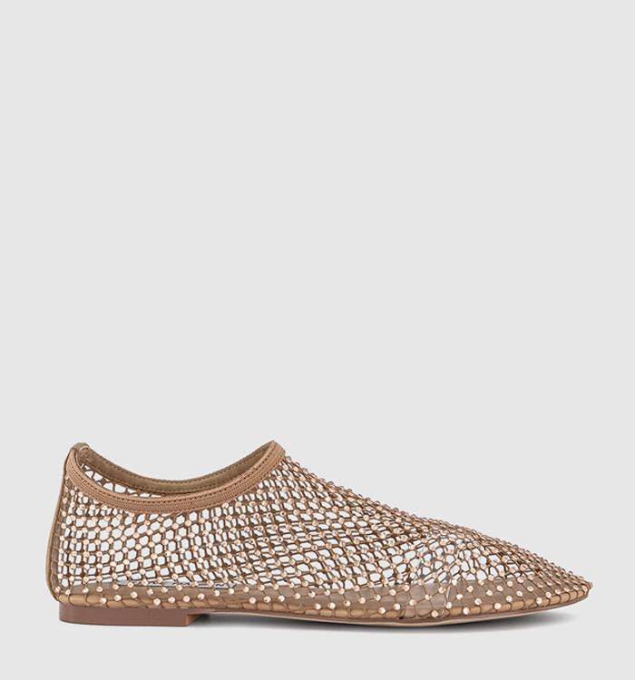 Steve Madden Mino-R Flats Nude Mash