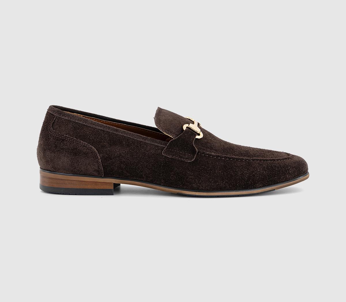 OFFICEMiller Snaffle Loafers OFFICEMiller Snaffle LoafersBrown Suede