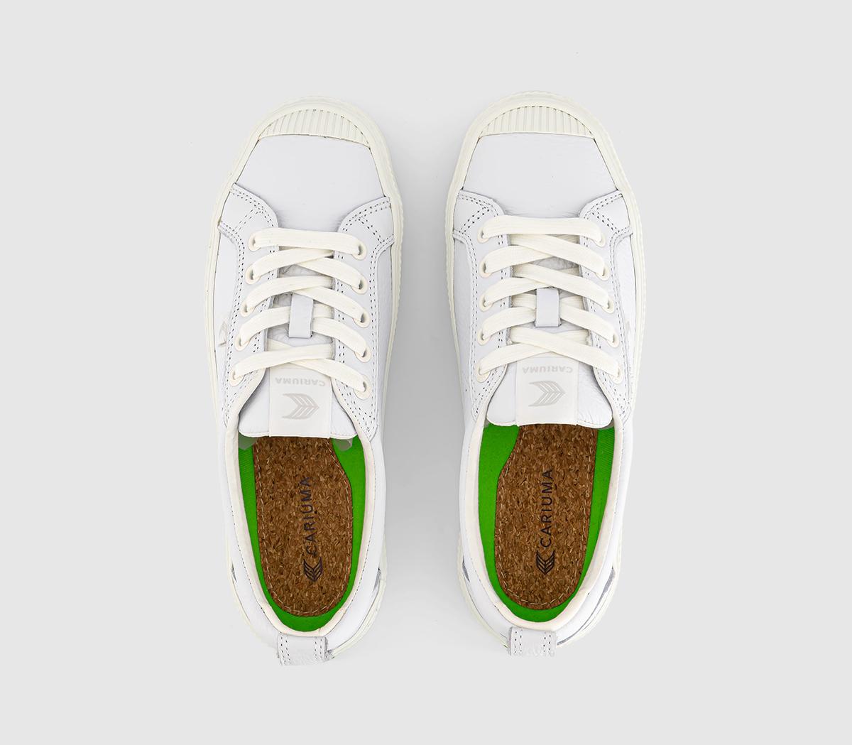 CARIUMAOCA Low Trainers CARIUMAOCA Low TrainersWhite Leather