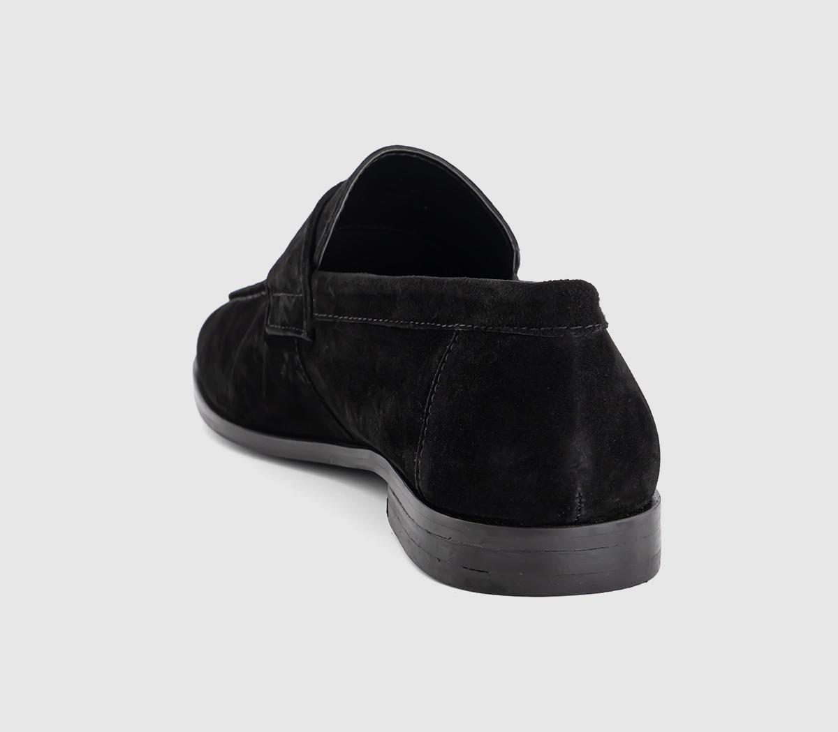 OFFICEMelrose Tassel Loafers OFFICEMelrose Tassel LoafersBlack Suede