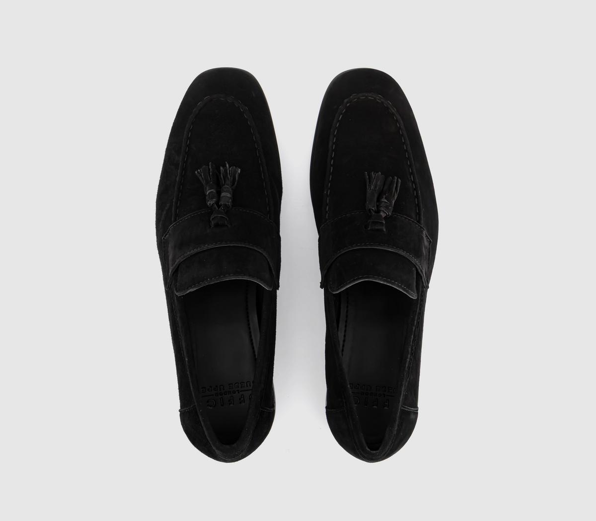OFFICEMelrose Tassel Loafers OFFICEMelrose Tassel LoafersBlack Suede