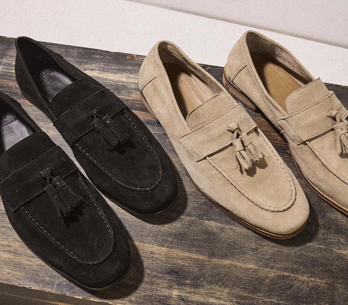 OFFICEMelrose Tassel Loafers OFFICEMelrose Tassel LoafersBlack Suede