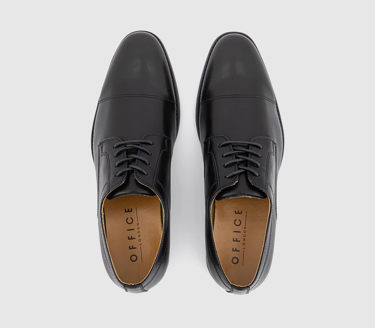 OFFICEMaxwell Toe Cap Derby Shoes OFFICEMaxwell Toe Cap Derby ShoesBlack