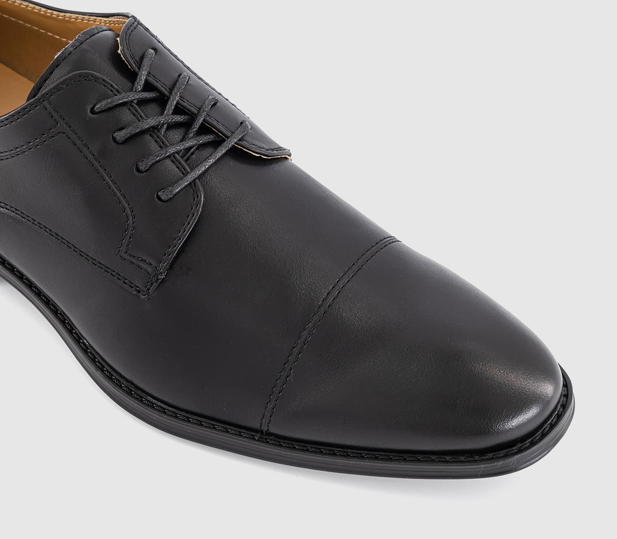 OFFICEMaxwell Toe Cap Derby Shoes OFFICEMaxwell Toe Cap Derby ShoesBlack