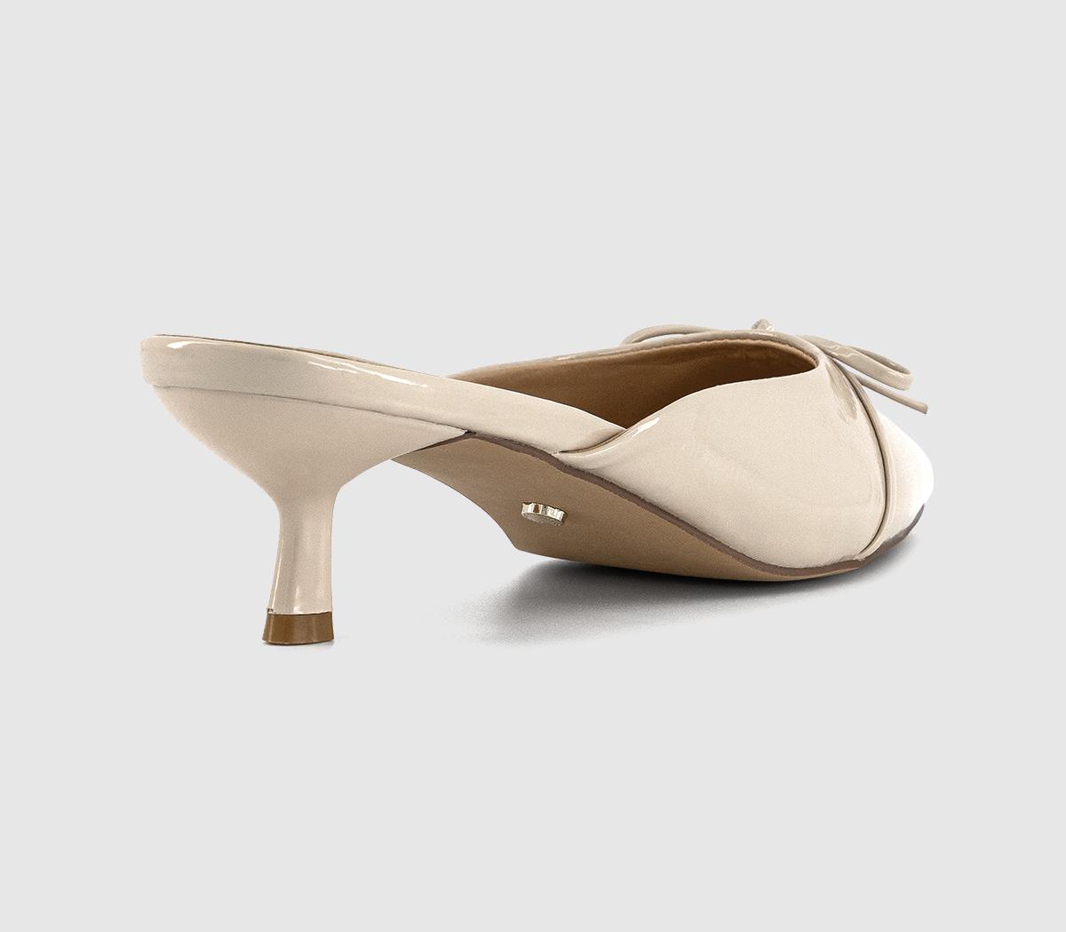OFFICEMaya Bow Detail Court MulesBone Patent