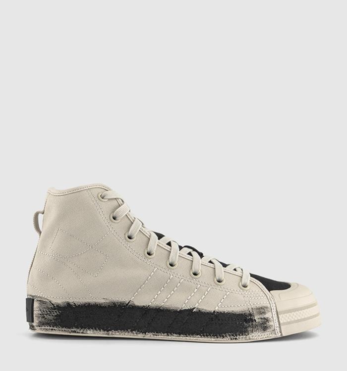 adidas Y-3 Y3 Nizza Hi Trainers Talc