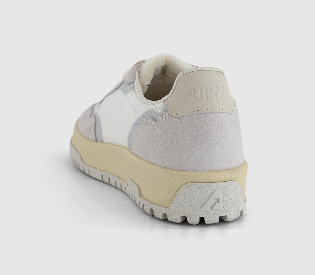 AUTRYWildpace Low TrainersNabuk White Marsh Dragon F